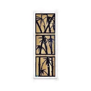 Bamboo Panel Trio 3 Metal Wall Art - Etsy