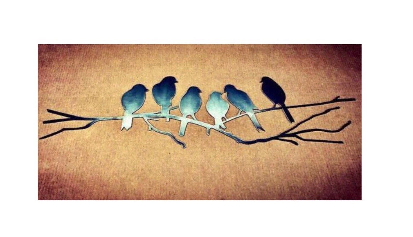 Perching Love Bird Wall Art Etsy