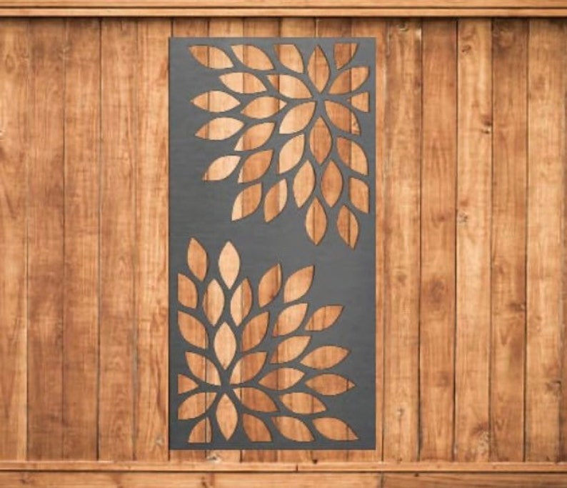 Naples Metal Trellis/privacy Screen Etsy