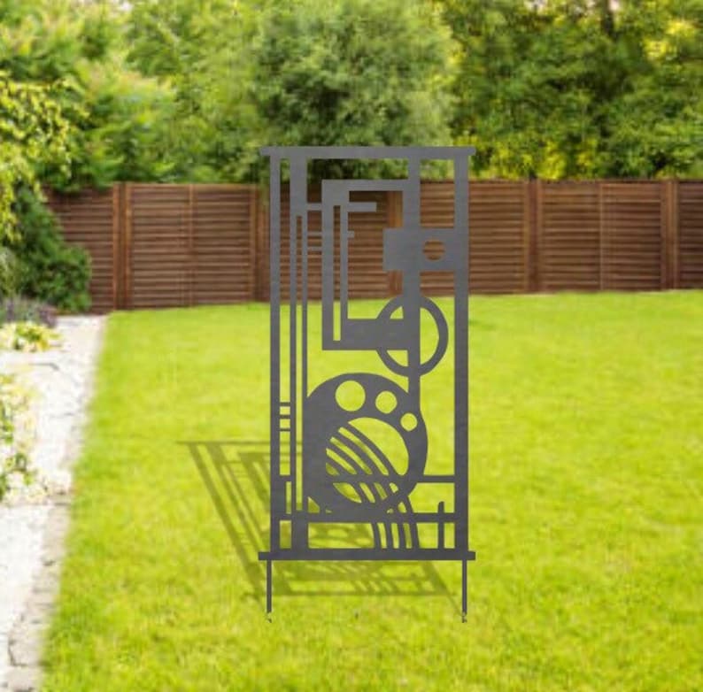 Art Deco Garden trellis