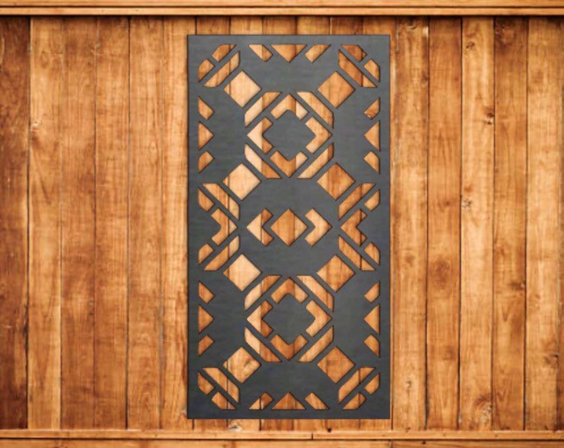 Asiana Metal Trellis/privacy Screen Etsy