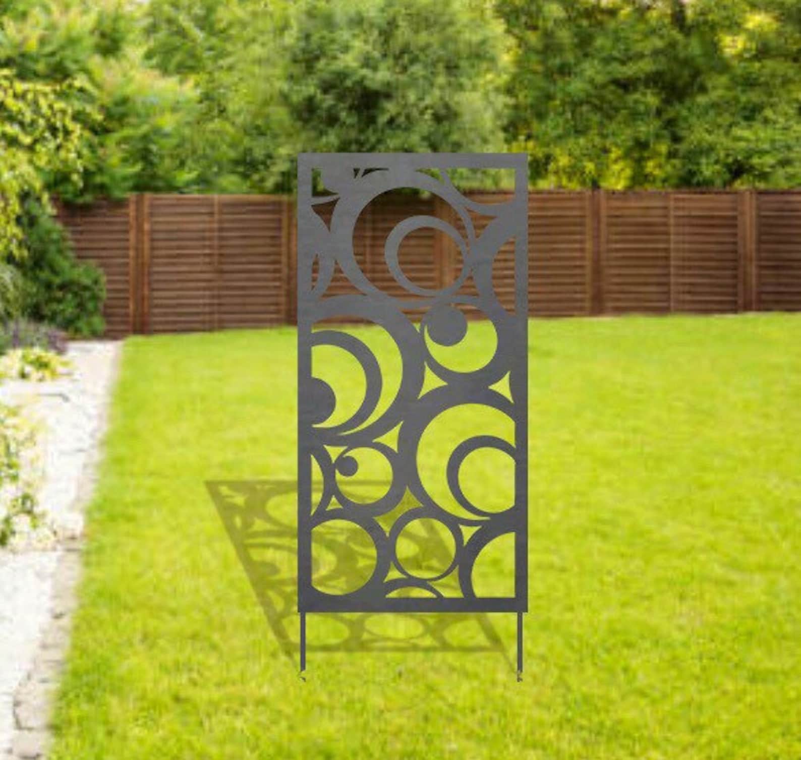 Chicago Metal Trellis/privacy Screen Etsy