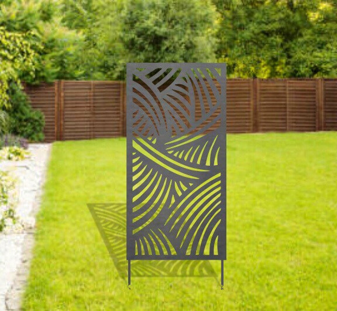 Pylos Metal Trellis/privacy Screen Etsy