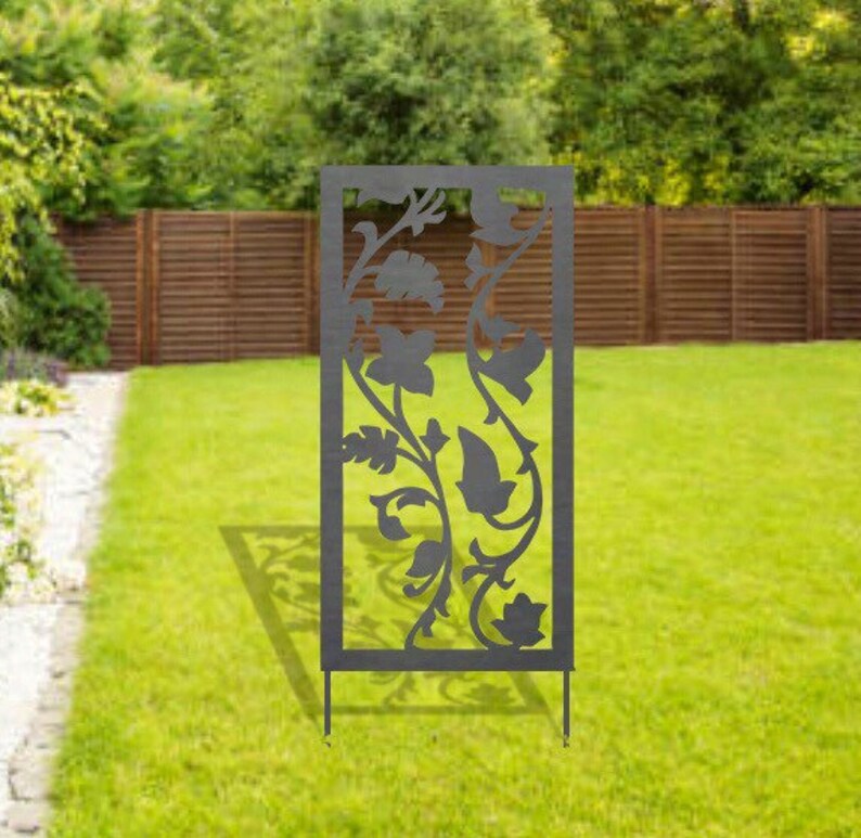 Brooklyn Metal Trellis/privacy Screen Etsy