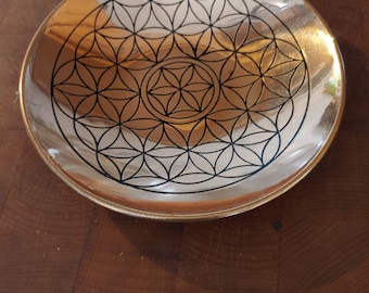 Solid Copper Flower of Life