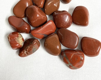 Red Jasper Tumbled Stone (#23) Tumbled Red Jasper