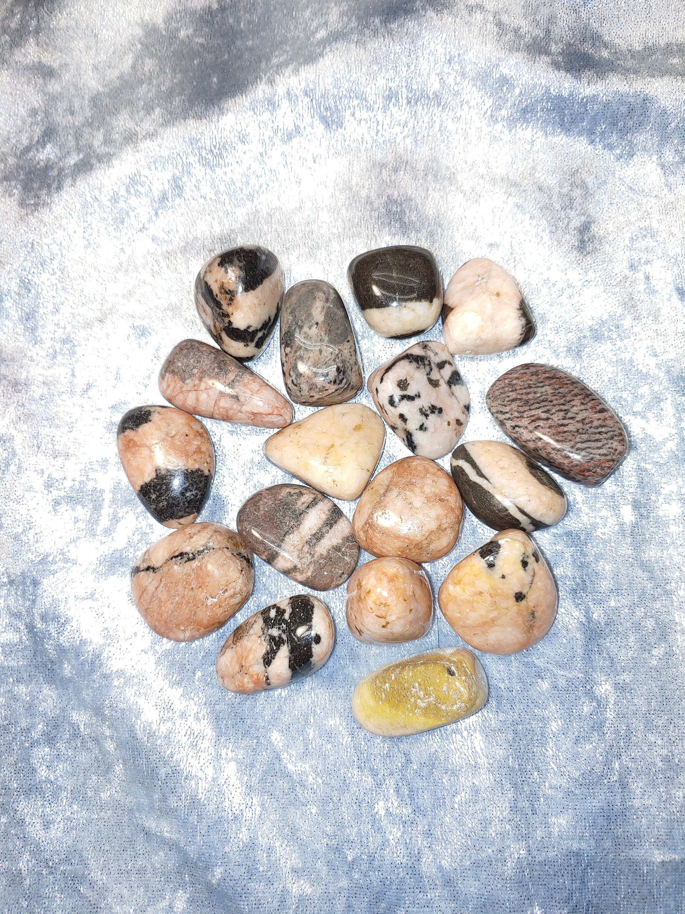 Pink Zebra Jasper Tumbled (55)