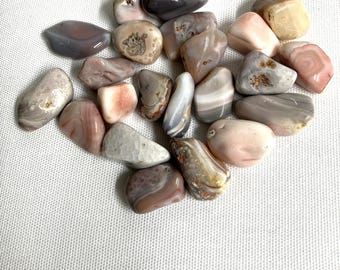 Botswana Agate Tumbled Stone (#21) Tumbled Bostwana