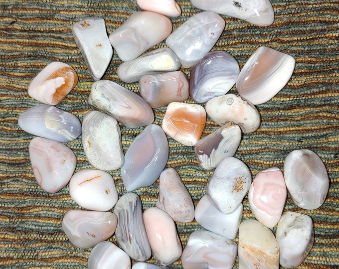 Botswana Agate Tumbled Stone (#21)