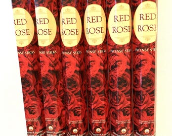 HEM Red Rose Stick Incense