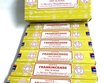 SATYA Frankincense Stick Incense Hand Rolled
