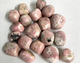 Rhodochrosite Tumbled Stone  (#104) Tumbled Rhodochrosite