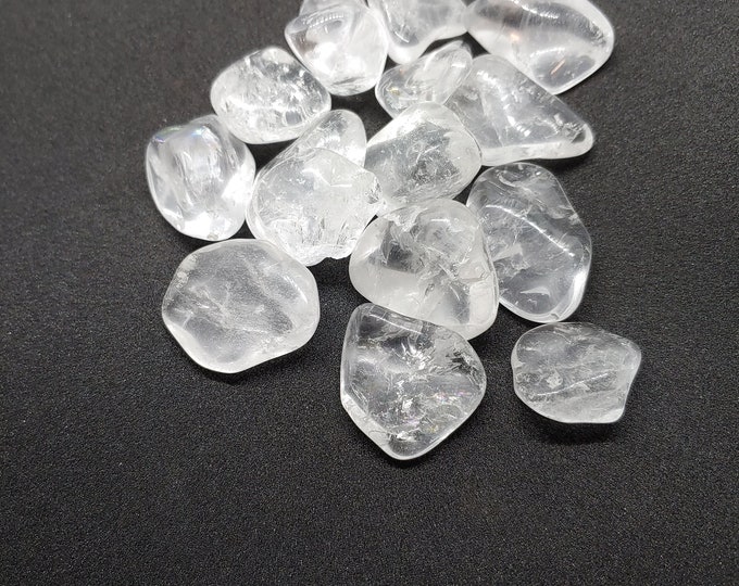 Clear Crystal Quartz Tumbled (#8)