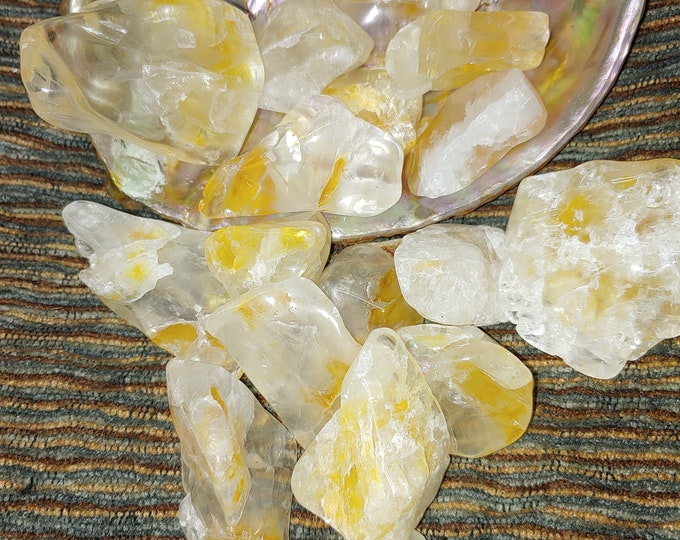 Hematoid Quartz Tumbled Stone (#55E)