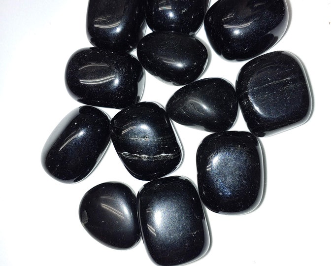 Black Obsidian Tumbled Stone (#3)