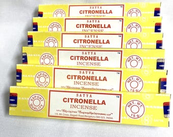 SATYA Citronella Incense Sticks