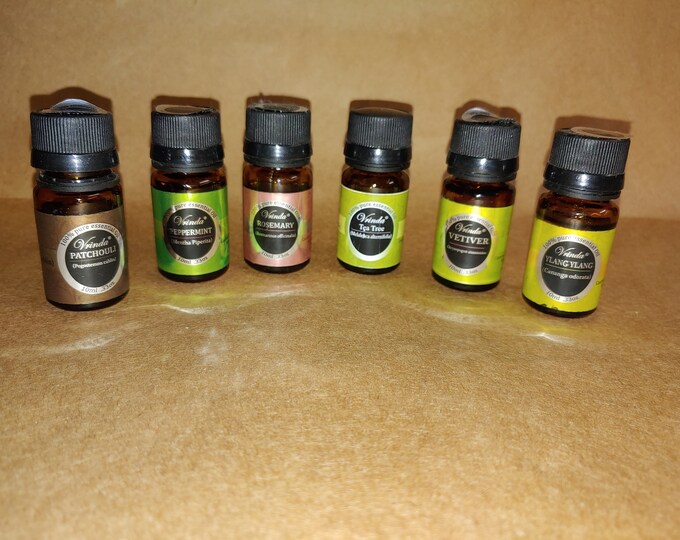 Vrinda 10ml 100% Pure Oils in 12 assorted scents