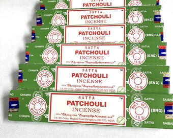 SATYA Patchouli Stick Incense