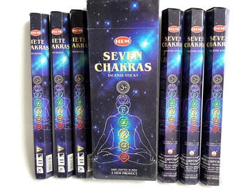 HEM Seven Chakras Stick Incense