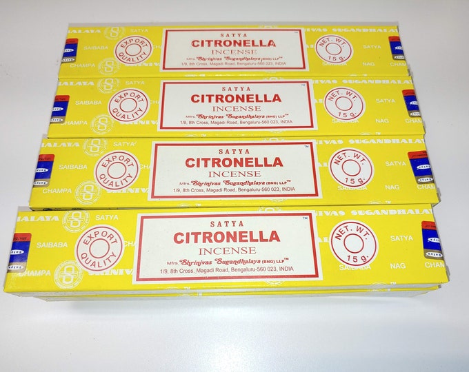 SATYA Citronella Incense Sticks