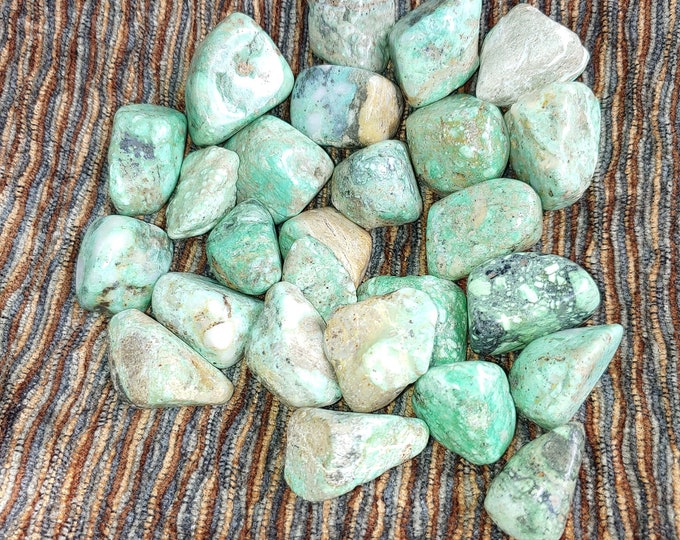 Variscite Tumbled  Stone (#114)