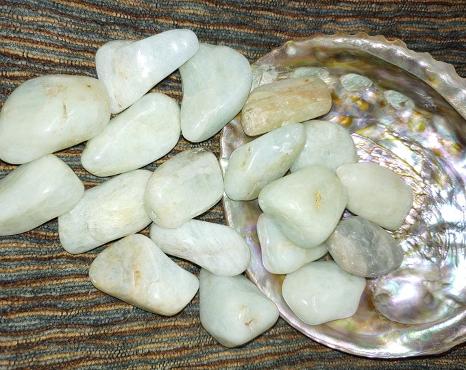 Aquamarine  Tumbled Stone (#49)