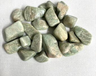 Amazonite Tumbled Stone (#40) Tumbled Amazonite