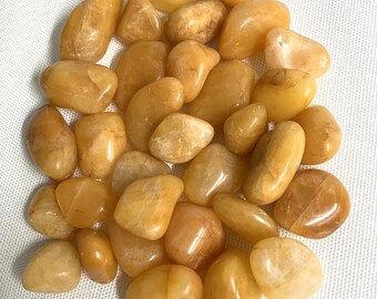 Apricot Quartz Tumbled Stones (#89)Tumbled Apricot Quarta