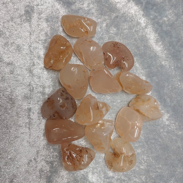 Pink Chalcedony Tumbled (#129)