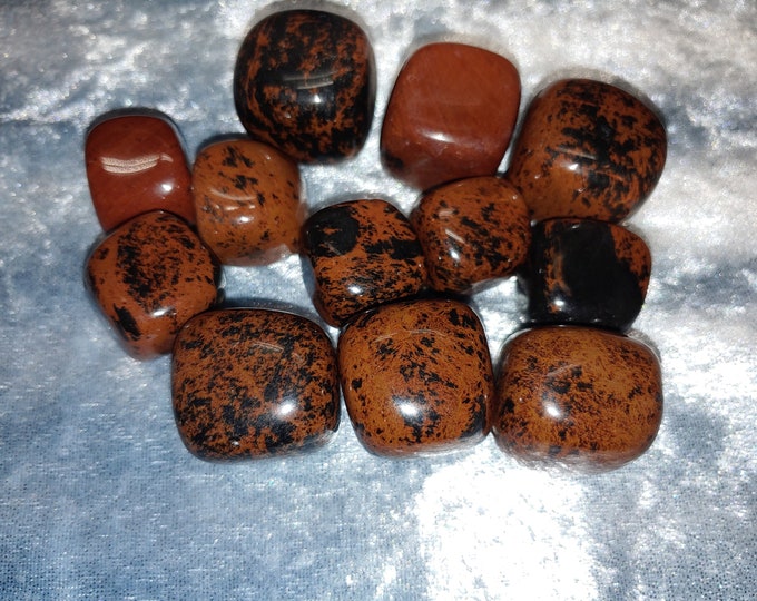 Mahogany Obsidian Tumble (#67)