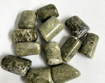 Vesuvianite  Tumbled Stone (#44) Tumbled Vesuvianite