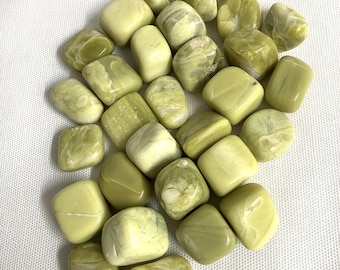 Serpentine Tumbled Stone #151A Tumbled Serpentine