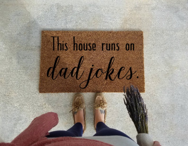 Gift For Dad Fathers Day Gift Custom Welcome Mat Etsy Gift For Dad Fathers Day Gift Custom Welcome Mat Etsy