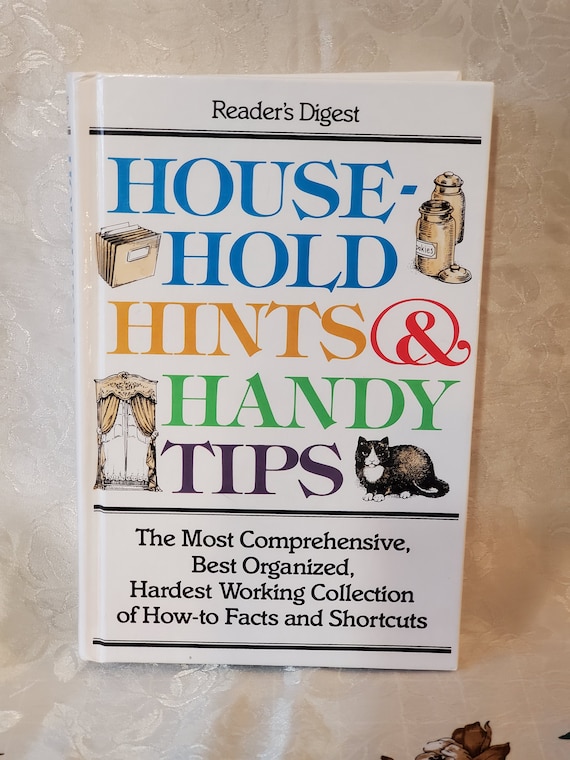 Reader's Digest Household Hints and Handy Tips, Hardback Book