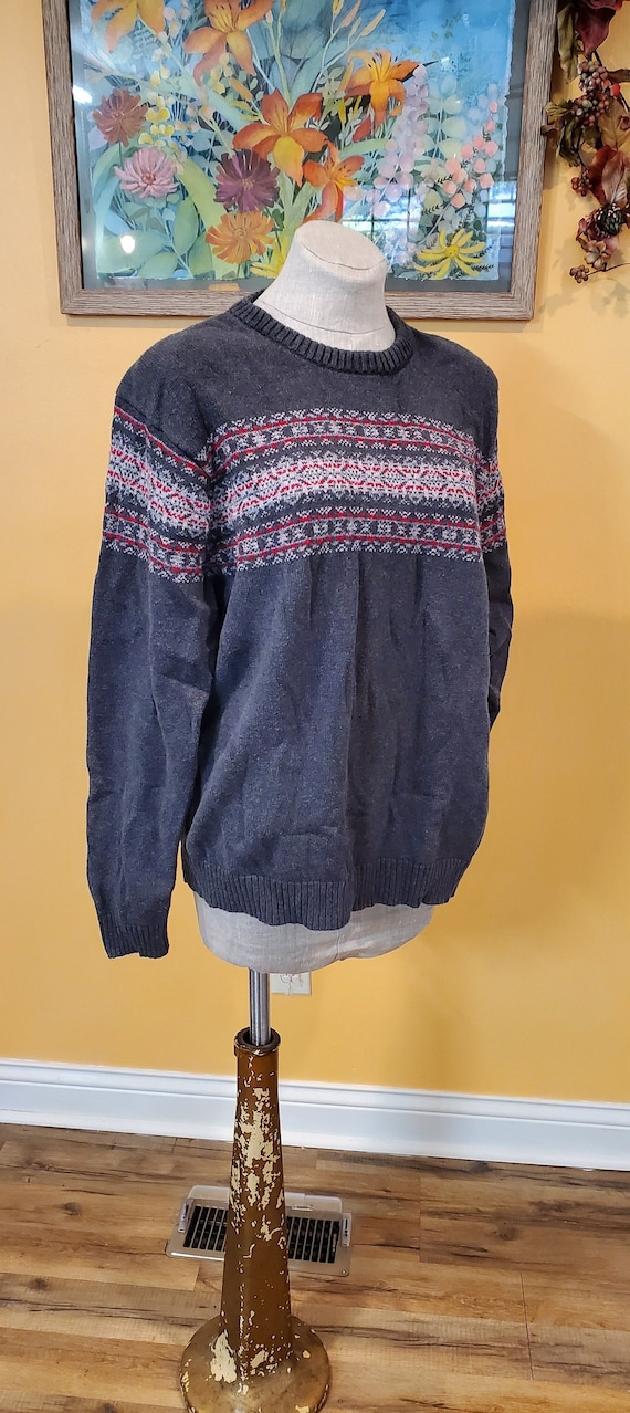 Chaps 1978 by Ralph Lauren Grey Sweater