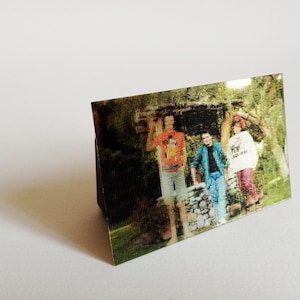 LENTICULAR photo Marty Vanishing - Back to the Future prop replica