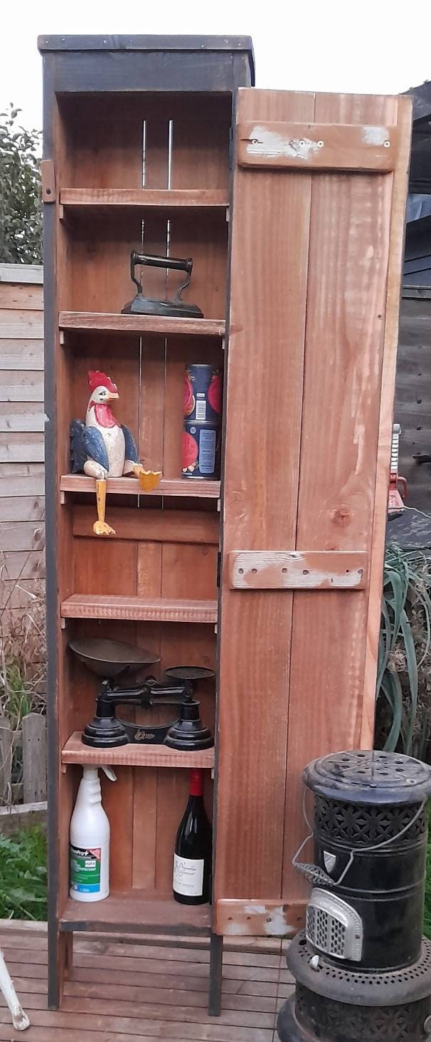 Vintage Kitchen Cupboard. Larderpantry. Tall Linen Cupboard. Etsy UK