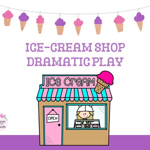 Ice-Cream Shop Dramatic Play