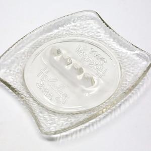 Vintage Holiday Inn Glass Ashtray