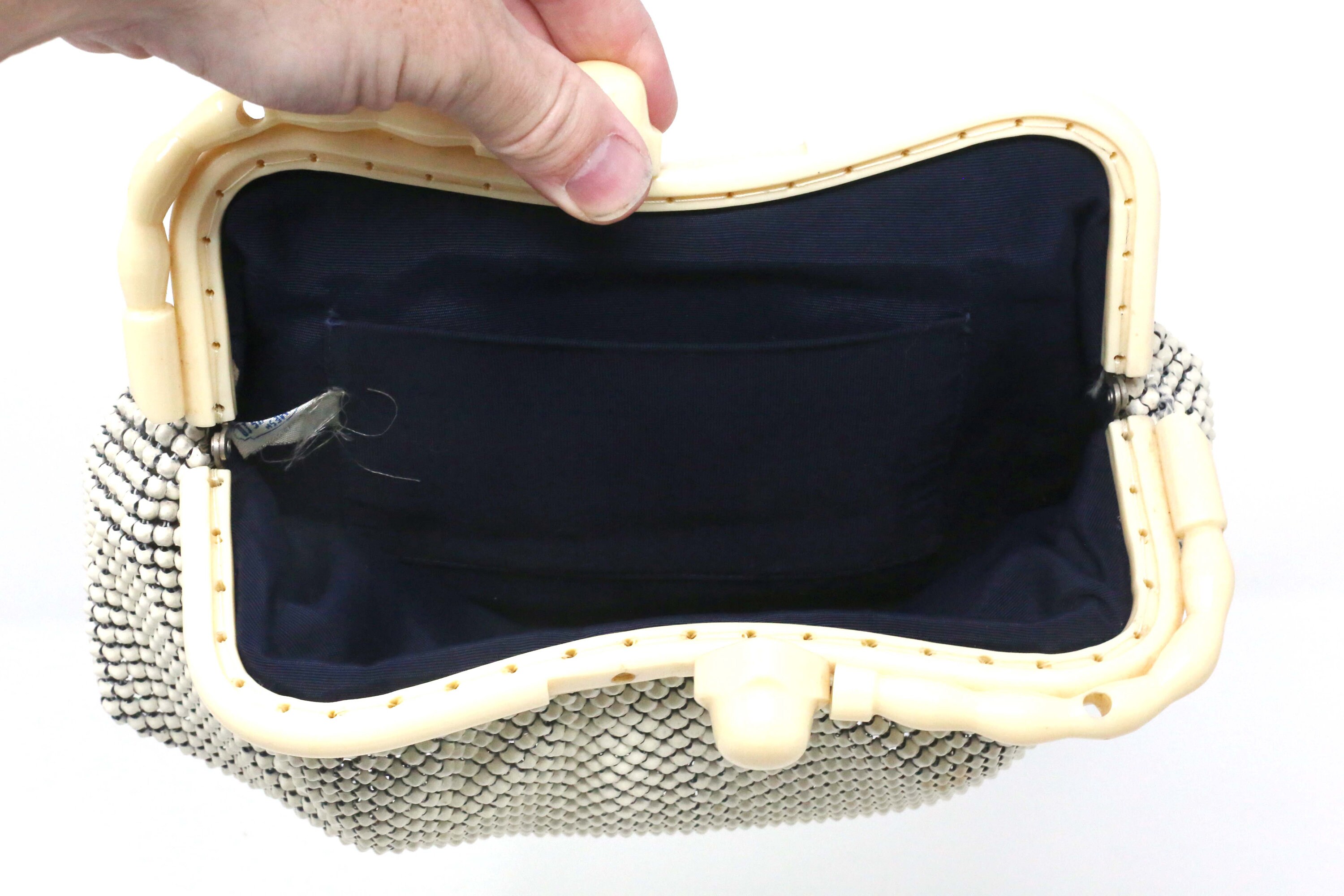 1940's Beaded Bakelite Handbag by Whiting & Davis - Etsy