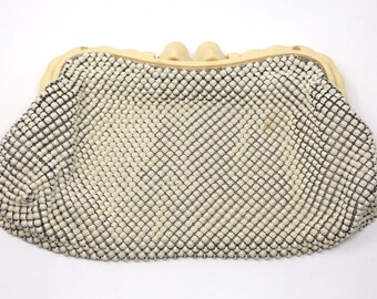 1940's Beaded Bakelite Handbag by Whiting & Davis