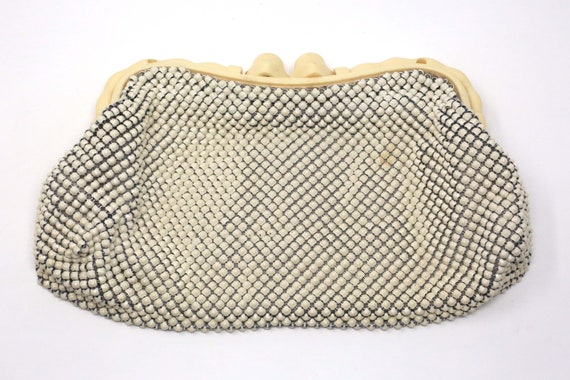 1940's Beaded Bakelite Handbag by Whiting & Davis - image 1