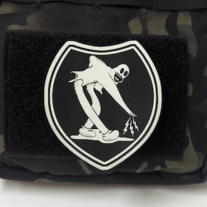 Modern Psyop, 23rd Airborne Patch Remix, Koko The Clown, Tactical Morale Patch, Hook and Loop Backing, For Range Hat or Plate Carrier Patch.