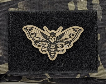 Cicada Skull Morale Patch, SOTL, Leatherette Tactical Patch For Field Hat, Range Bag, Hook and Loop Patch, Plate Carrier Patch, All weather