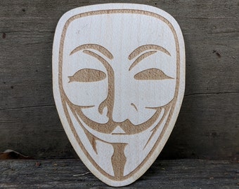 Adesivi Anonymous Guy Fawkes – 5 Pezzi – Decalcomanie In Vinile – Resistenza Anti-tirannia