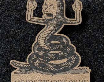 Are You Treading On Me Patch – Gadsden Flag Mashup Morale Patch
