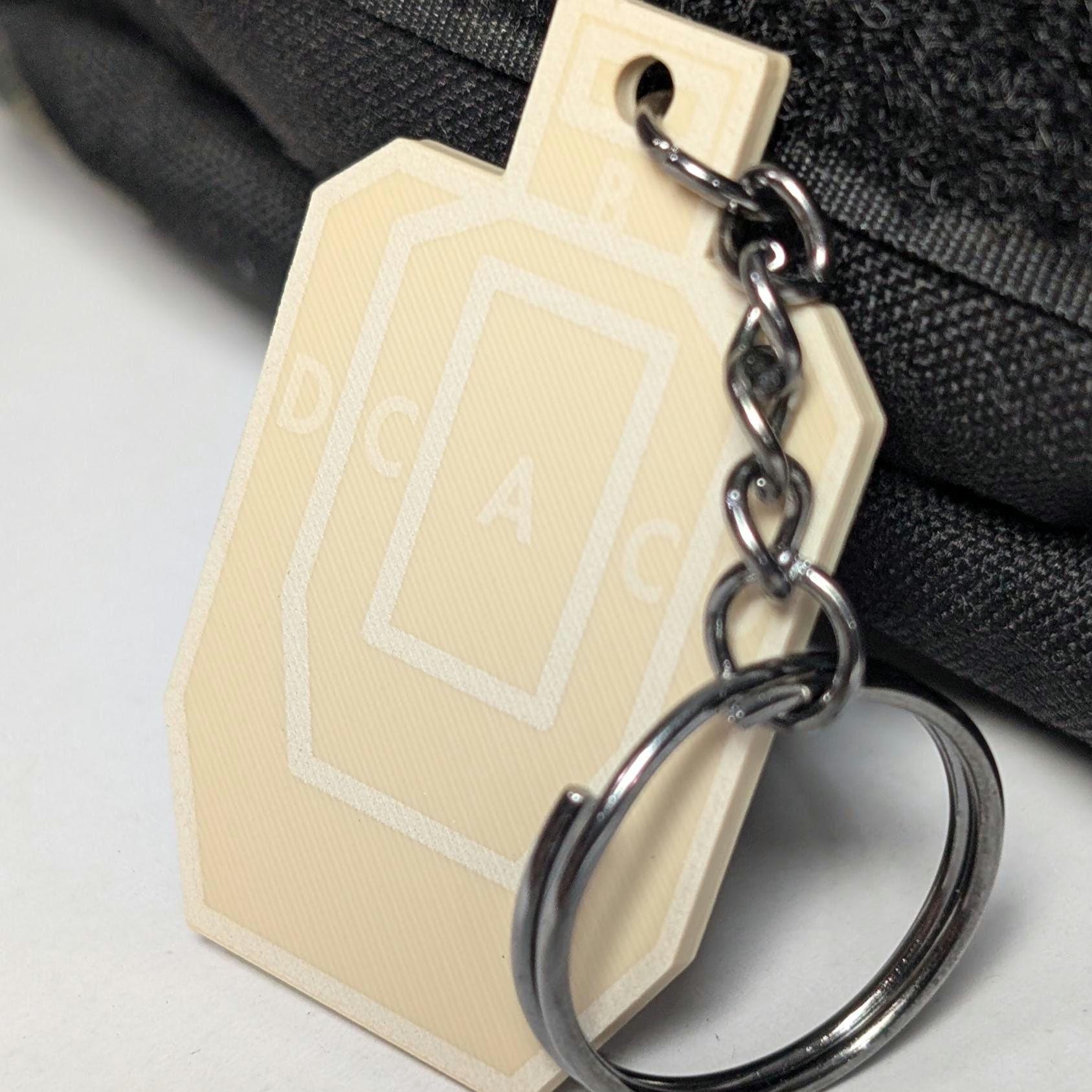 Uspsa Target Keychain USPSA Target Keychain – 3D Printed, Laser-engraved Mini Target - Etsy