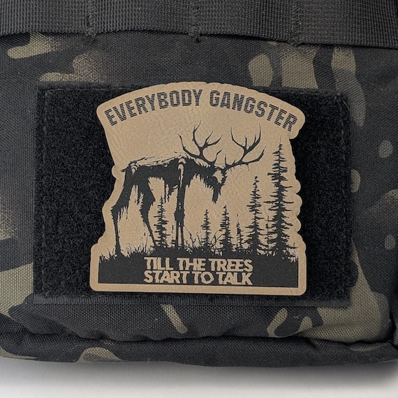Wendigo Morale Patch: Cryptid Horror, Tactical Hook and Loop
