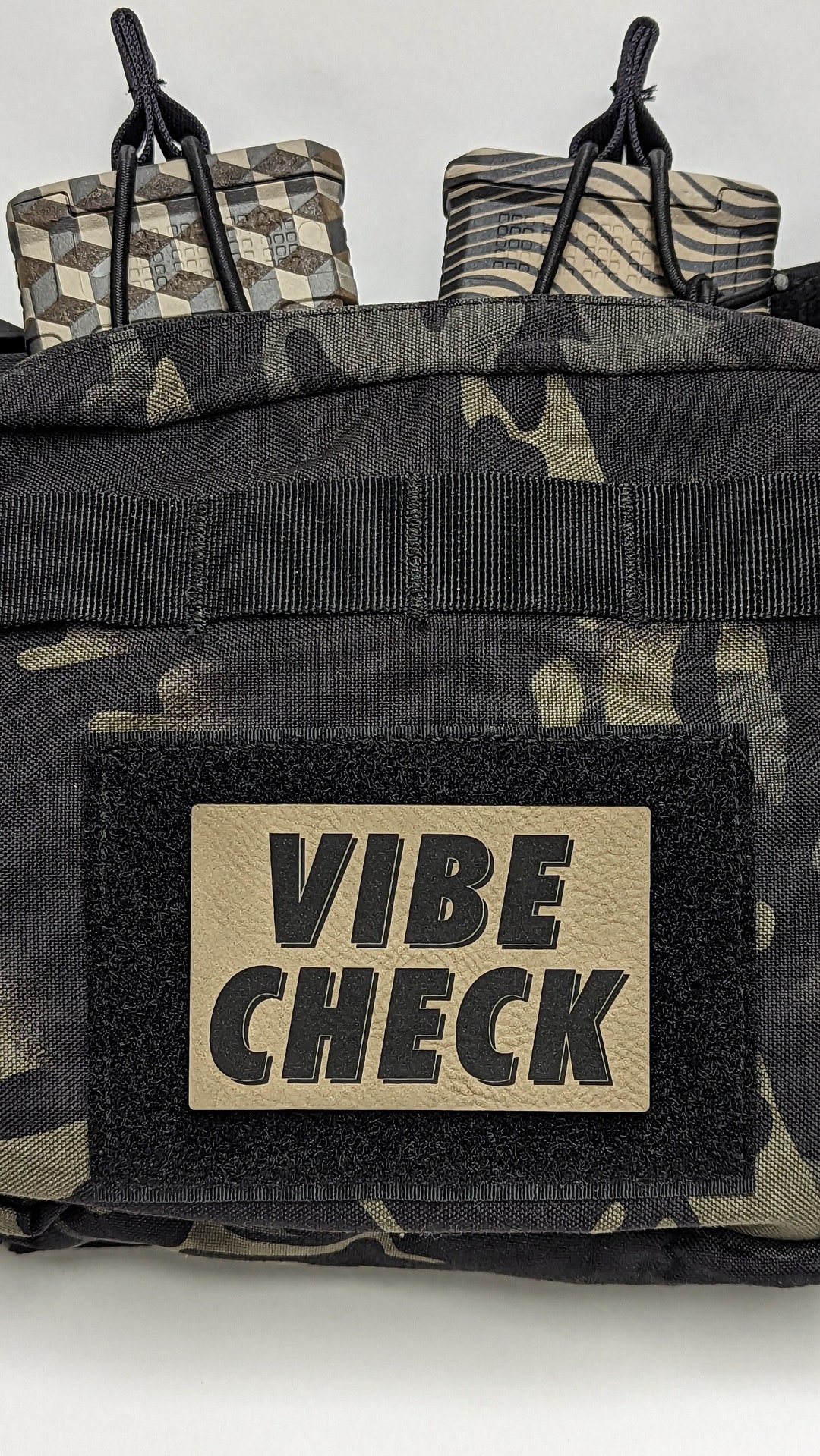 Vibe Check Morale Patch, Funny Meme Patch, Tactical Patch for Field Hat