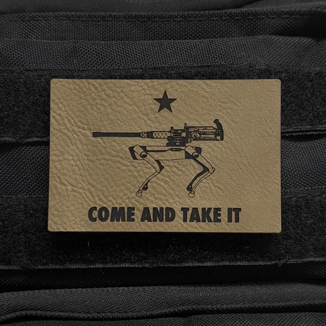 Thats What She Said Velcro Tactical Funny Morale Patch (Coyote and Black)